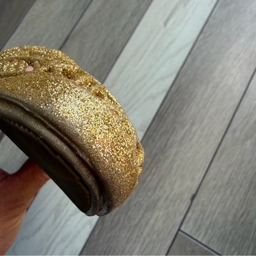 Melissa + Campana Gold ZigZag Flats - Picture 7 of 8